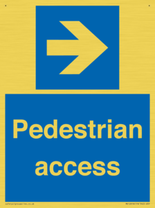 Pedestrian access